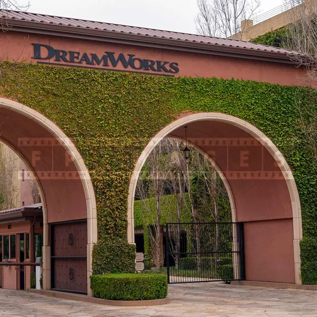 The Entrance to the DreamWorks Studios