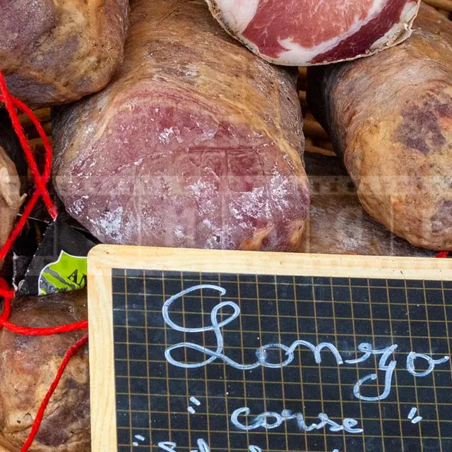 Corsican style pork known as Lonzo Corse