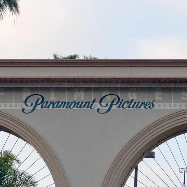Paramount Pictures gate in Hollywood