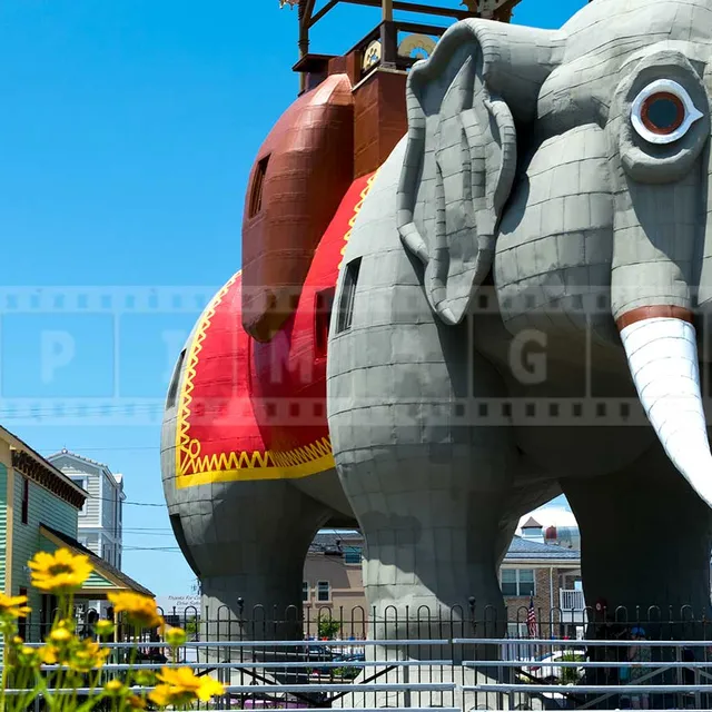 amazing elephant like building near Atlantic City NJ