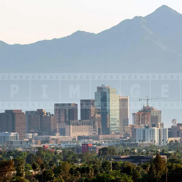 skyline of Phoenix, Arizona